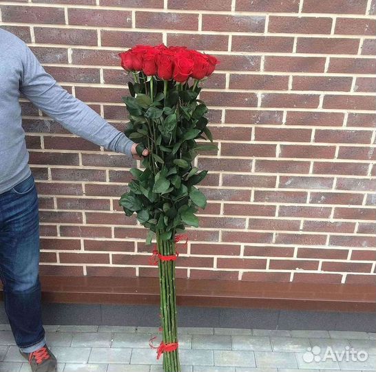 Высокие розы Гигантские розы Доставка цветов
