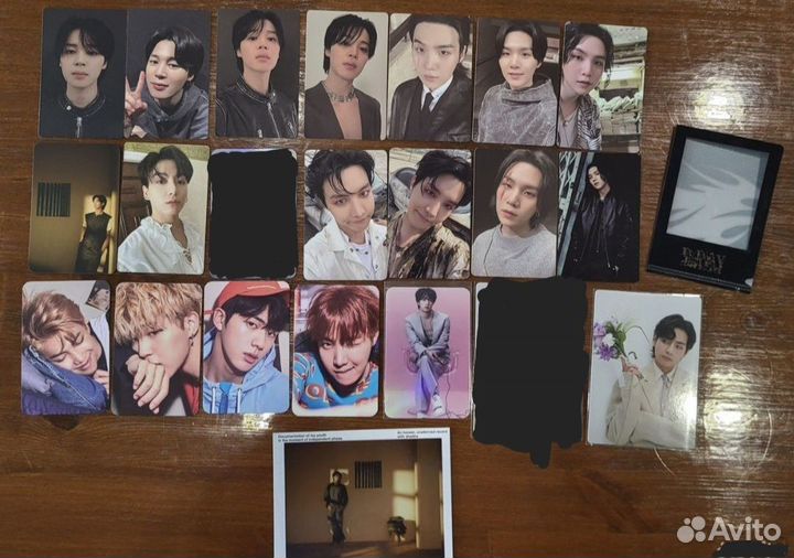 Оригинальные карты BTS и наполнения из альбомов