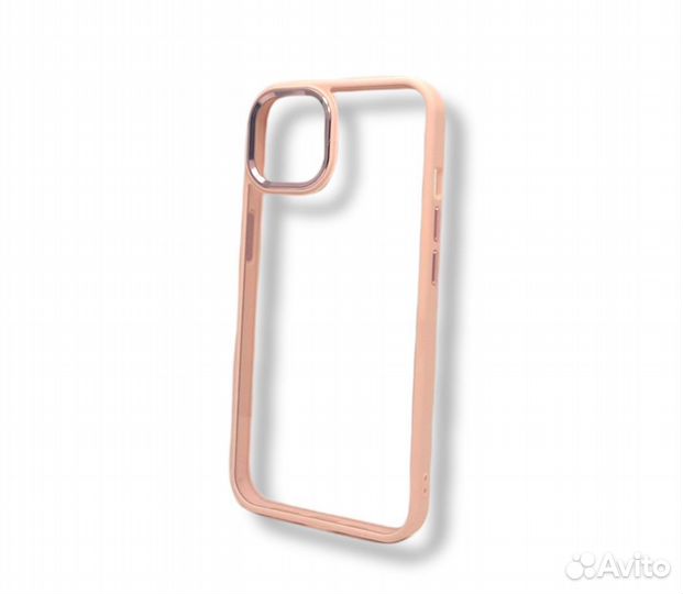 Чехол для iPhone 12/12PRO plastic case luxe (розов
