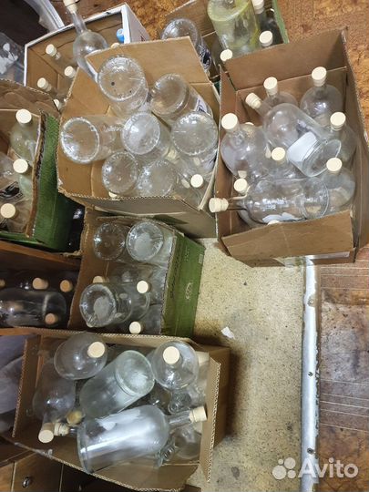 Бутылка стеклянная 1 л