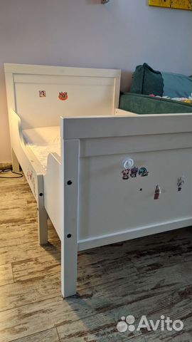 Детская раздвижная кровать IKEA Лексвик купить в Санкт-Петербурге ...