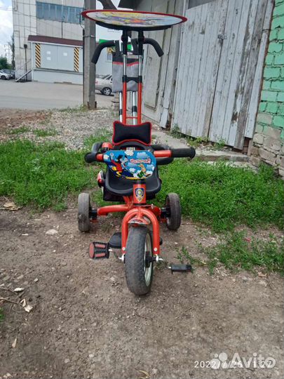 Детский велосипед бу трех колесный