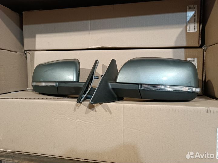 Зеркала лада приора-ваз 2110 средний серо-зеленый