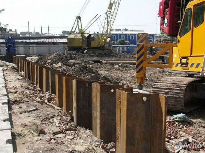 Шпунт Ларсена / аренда погружение