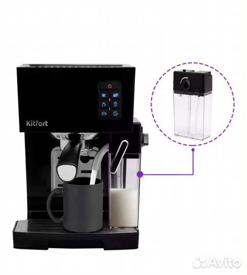 Кофеварка kitfort kt-743