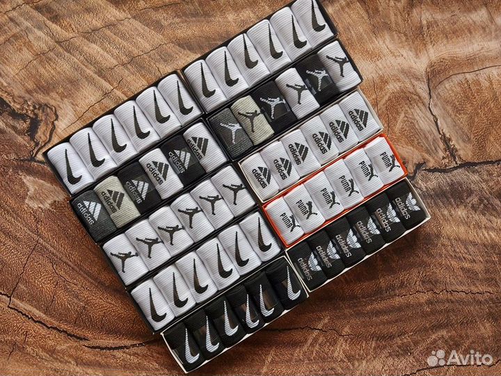 Носки Nike Fila Puma Reebok