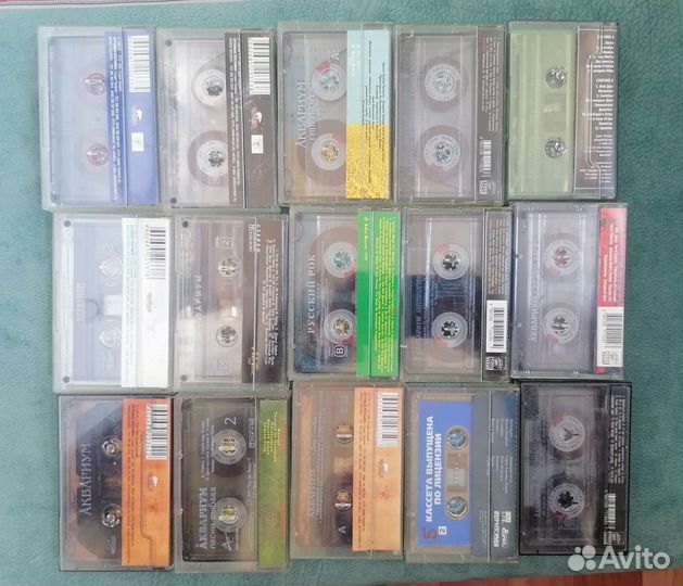 Аудиокассеты Аквариум