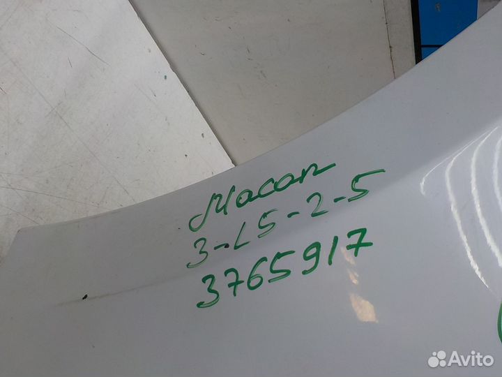 Бампер задний, Porsche Macan