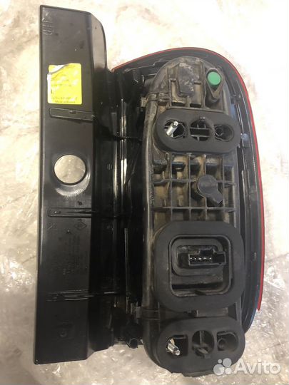 Фонарь задний renault duster 2016