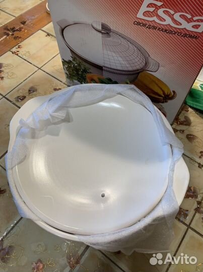 Кастрюля керамическая essa, 2 л, новая