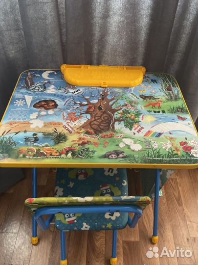 Стол и стул детский ника