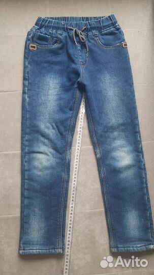 Джинцы утепленные размер 122