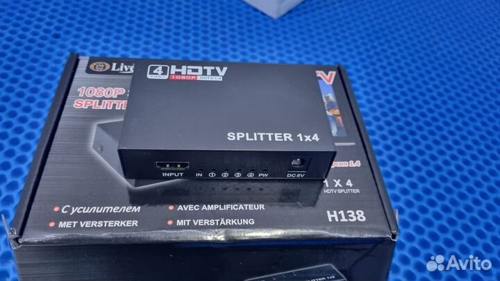 Hdmi Spliter разветвитель H138