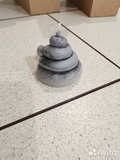 Свечи ручной работы какашка