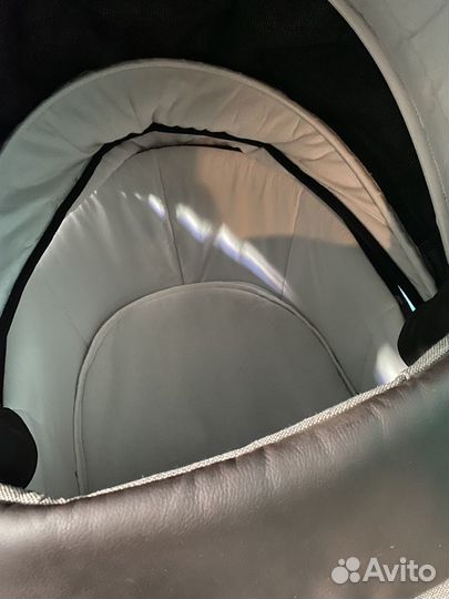 Коляска 2 в 1 эко кожа.без торга