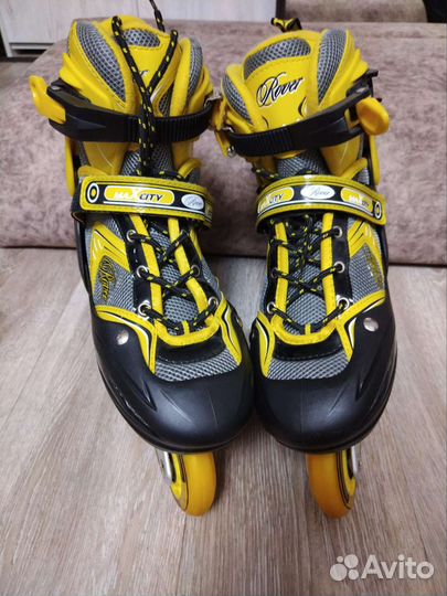 Роликовые коньки раздвижные взрослые