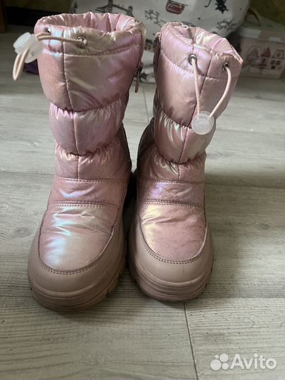 Зимние дутики детские 32 размер
