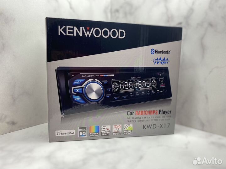 Автомагнитола kenwood 1 din