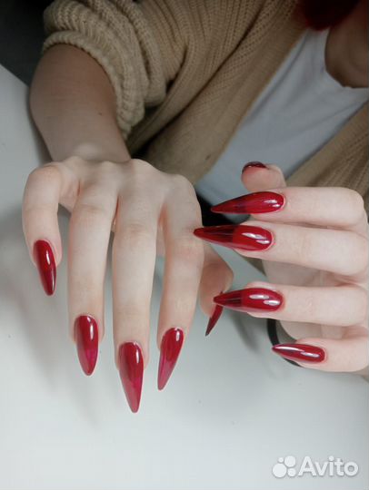 Маникюр/Наращивание/Аквариумный дизайн