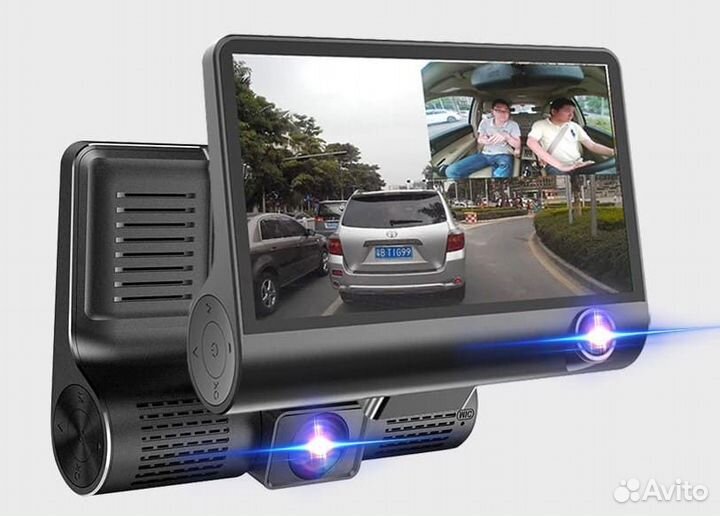 Видеорегистратор с двумя камерами