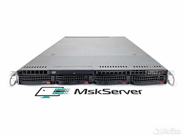 Сервер Supermicro 6019U-TR4T+ 2xPlatinum 8168 16Gb