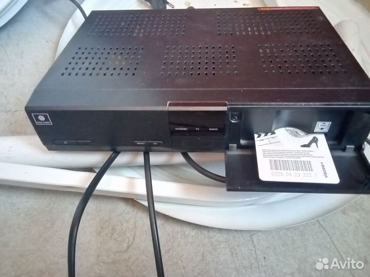 Антенна спутниковая lumax с приставкой НТВ+ humax