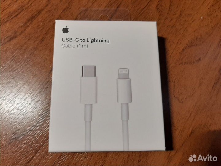 Оригинальный кабаль apple USB-C на lightning