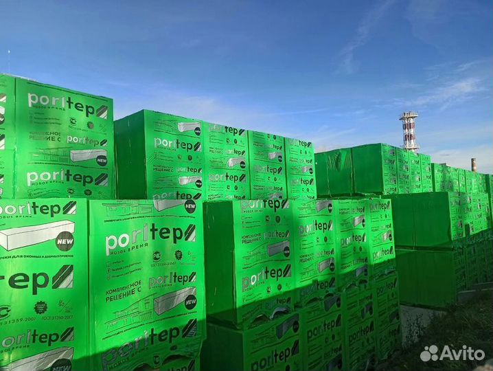 Газобетонные блоки Поритеп