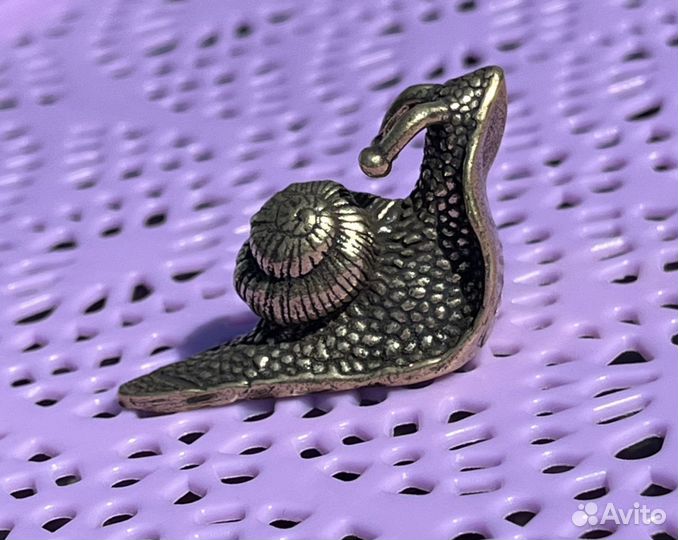 Улитка из меди