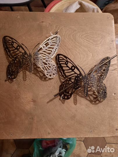 Зажимы для штор Бабочка