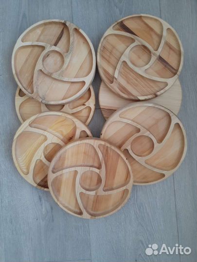 Менажница деревянная