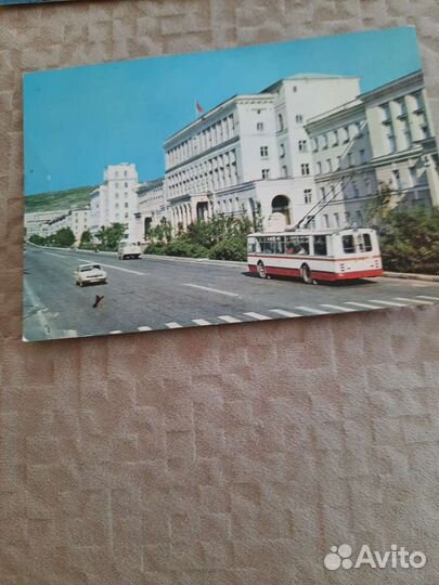 Открытки,город мурманск1976,1977год