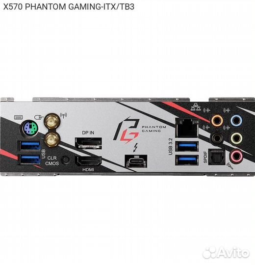 Материнская плата ASRock X570 phantom gaming-ITX/T