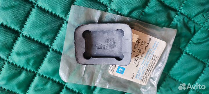 Накладка на педаль тормоза Opel Corsa C Tigra B