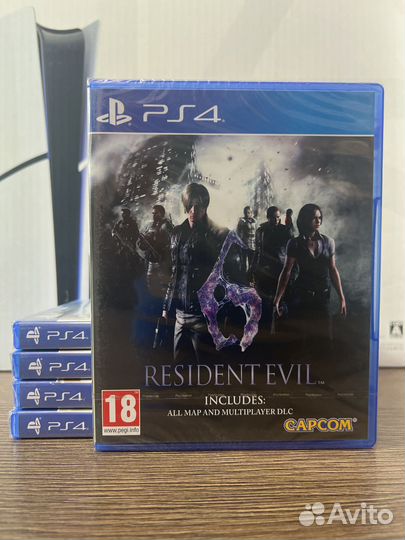 Resident Evil 6 PS4 Новый