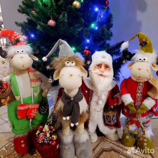 Новогодние игрушки. Гномы