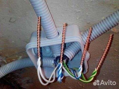 Услуги электрика,мужа на час,любые виды работ