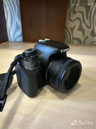 Зеркальный фотоаппарат canon 600d