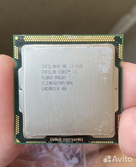 Процессор i3 550