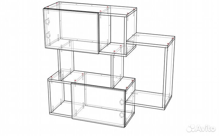 Полка подвесная