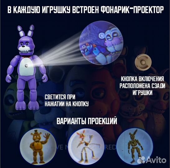 Аниматроники 5 Five Nights AT Freddy's
