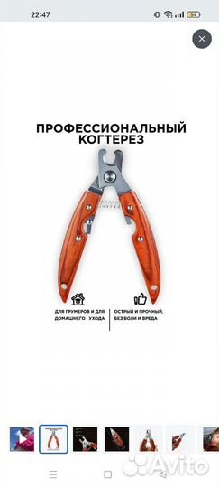 Когтерезка для собак