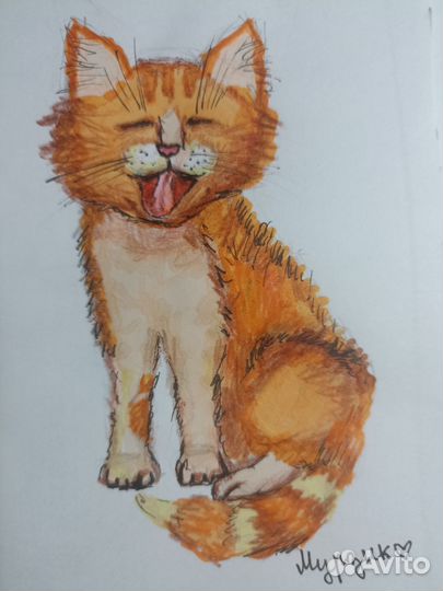 Рисунок вашего питомца по фото