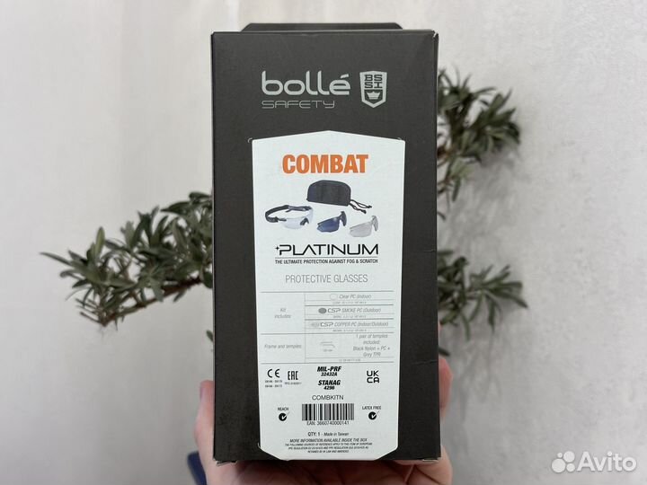 Новые очки Bolle Combat KIT