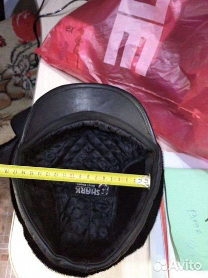 Меховая мужская кепка