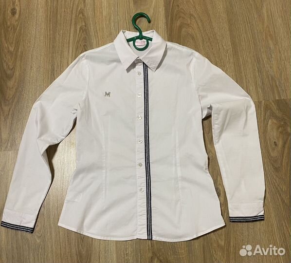 Школьные Блузки-рубашки с длинным рукавом