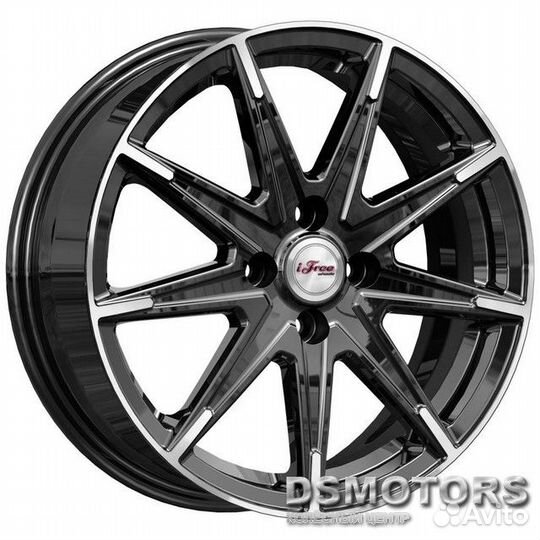 Диски Хит 6.0/16 4x100 ET45 d60.1 блэк джек