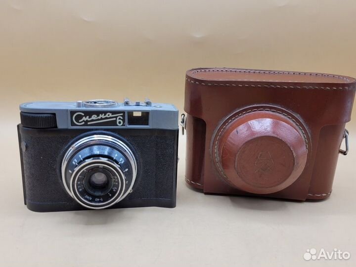 Фотоаппарат Смена 6 объектив Ломо Т-43 4/40 СССР