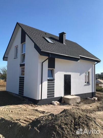 Готовый проект дома двухэтажного Z71