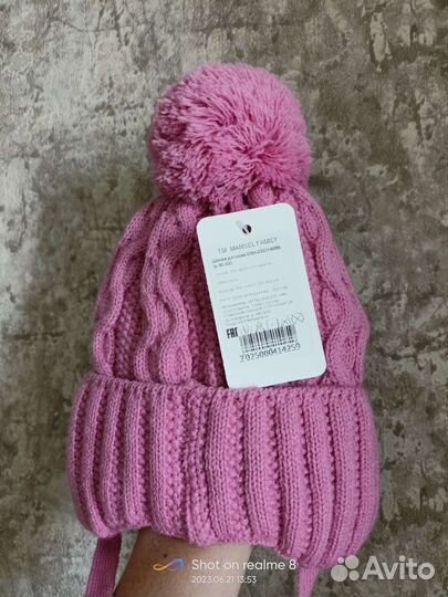 Шапка для девочки